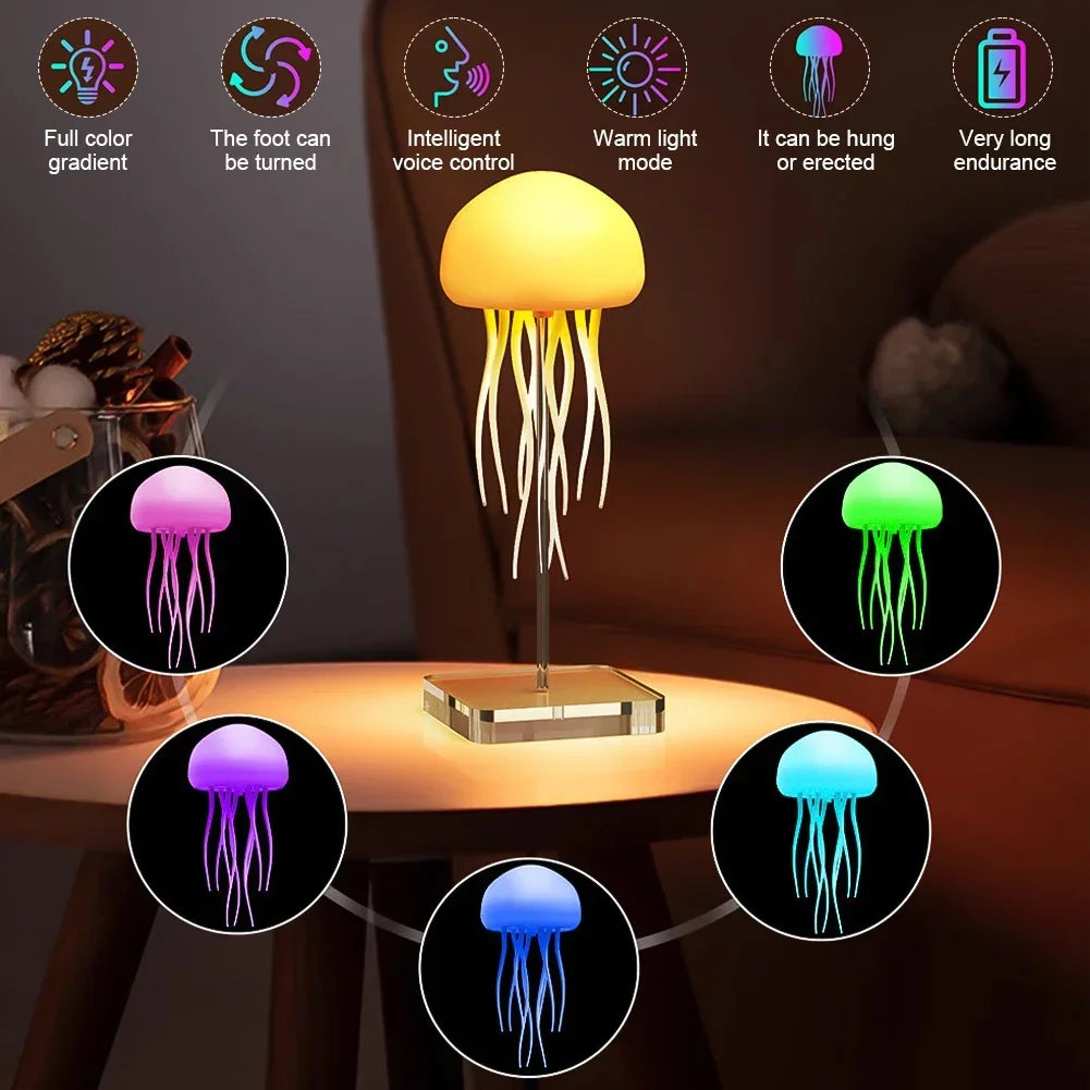 ZENQO™-CARTOON DANCING JELLYFISH NIGHT LIGHT