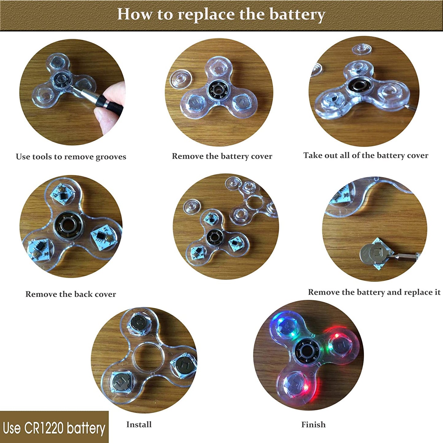 ZENQO™-LED Glow Fidget Spinner
