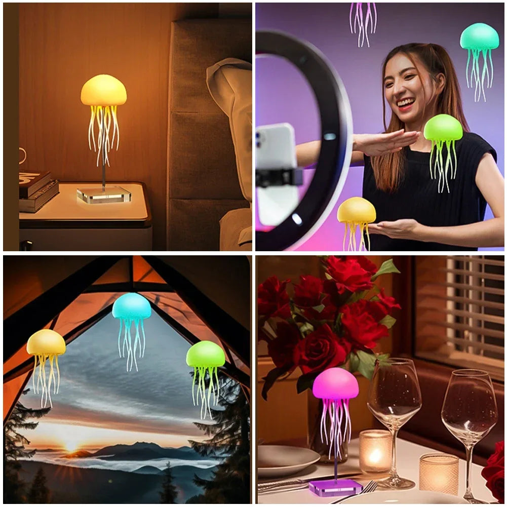 ZENQO™-CARTOON DANCING JELLYFISH NIGHT LIGHT