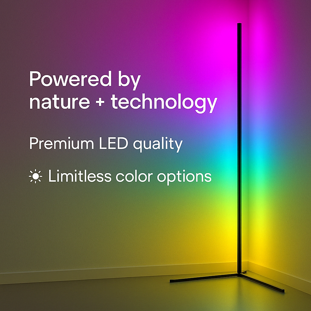 ZENQO™-LED Corner Floor Lamp