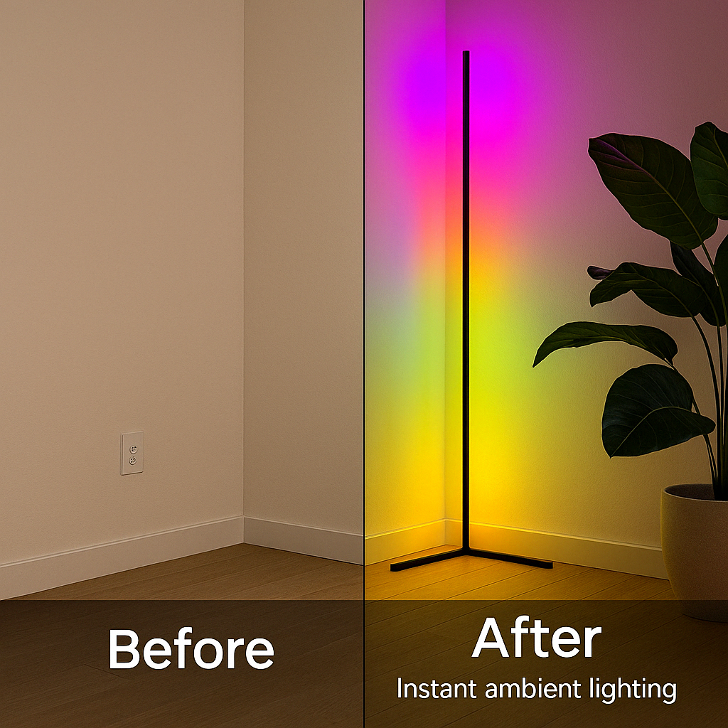 ZENQO™-LED Corner Floor Lamp