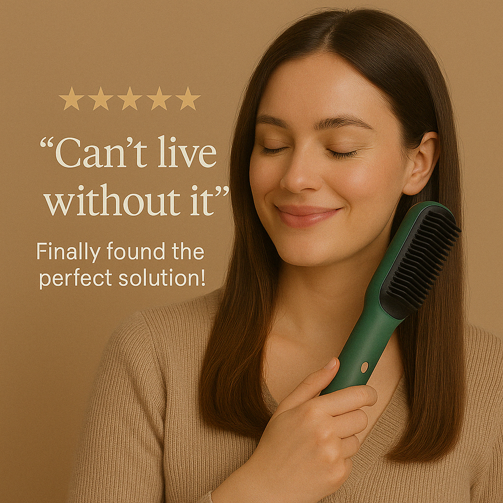 ZENQO™-Professional Hair Straightening Comb