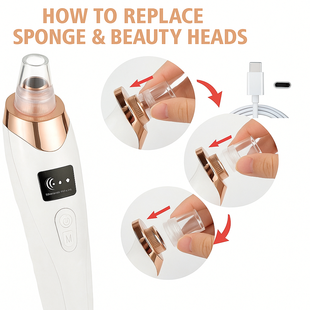 ZENQO™ – Electric Acne Pore Cleaner & Blackhead Remover