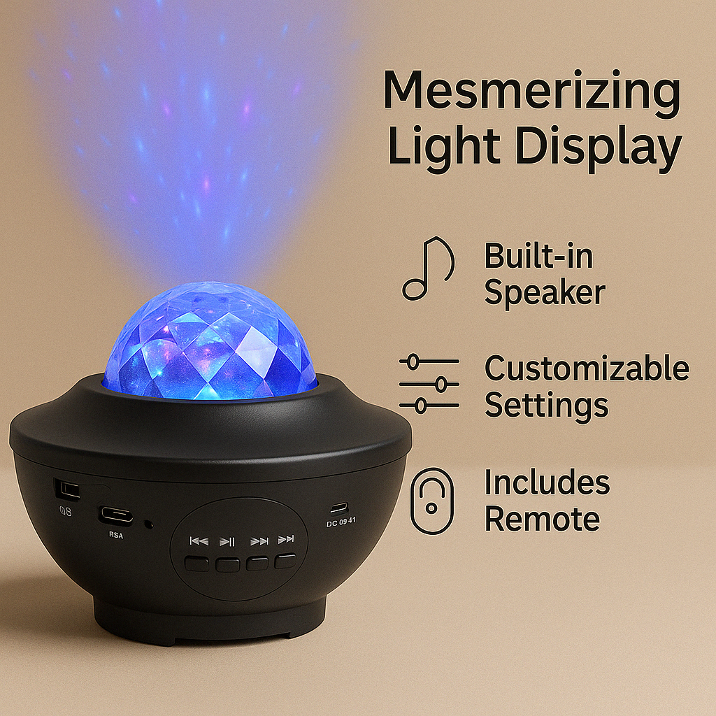 ZENQO™-Galaxy Projector Lamp