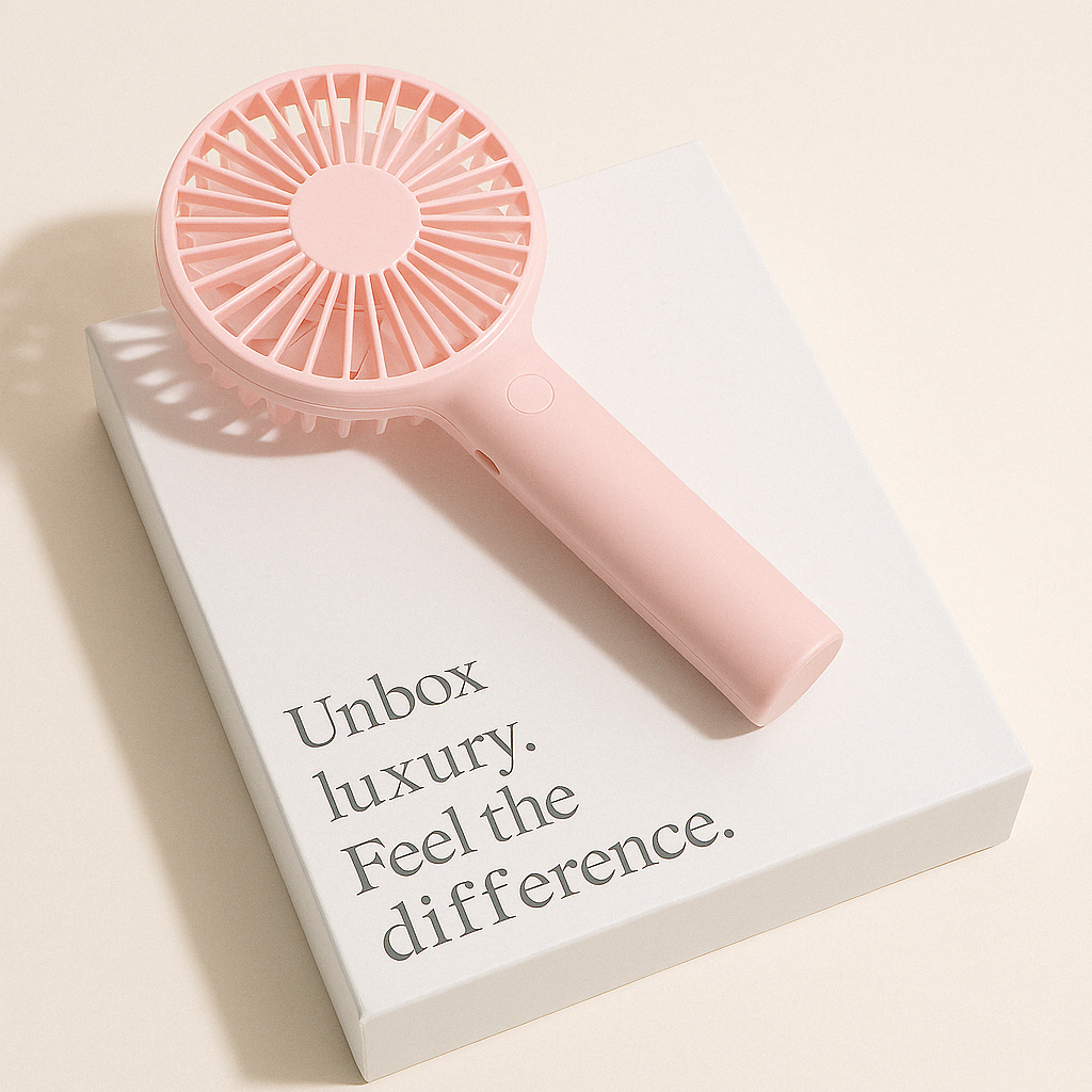 ZENQO™-Portable Handheld Mini Rechargeable Fan
