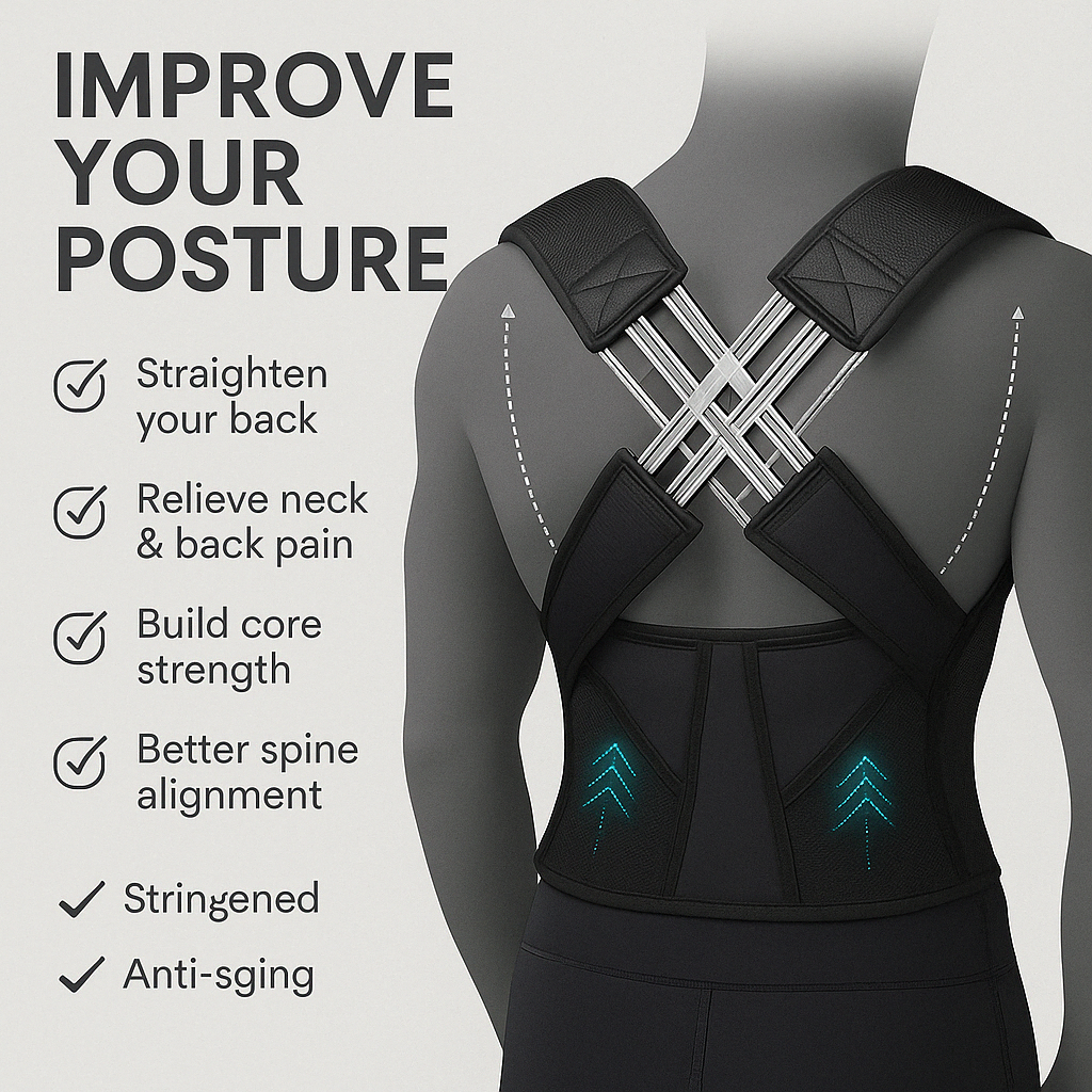 ZENQO™-Posture Corrector Brace for Men and Women