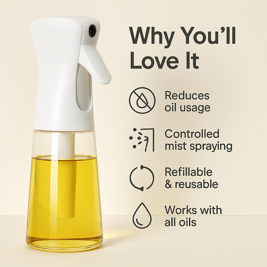 ZENQO™-Oil Spray Bottle for Cooking