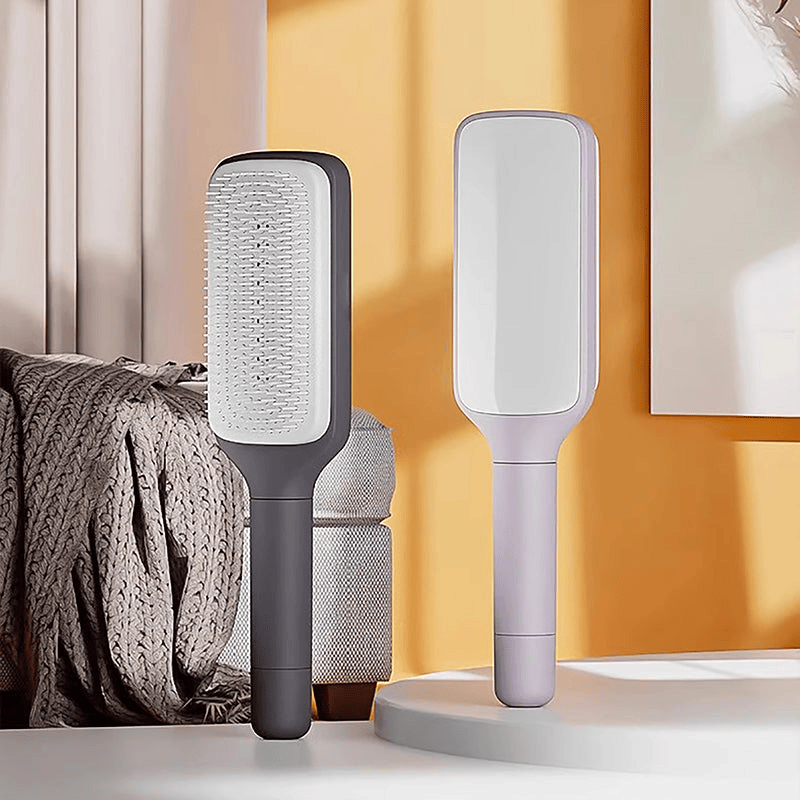 ZENQO™-SELF CLEANING HAIR COMB (IMPORTED)
