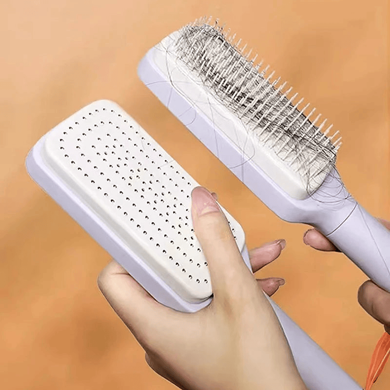 ZENQO™-SELF CLEANING HAIR COMB (IMPORTED)
