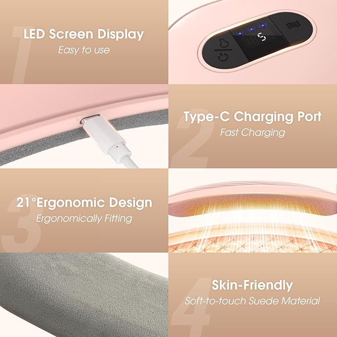 ZENQO™-Periods Pain Reliever With 5 Heat Levels
