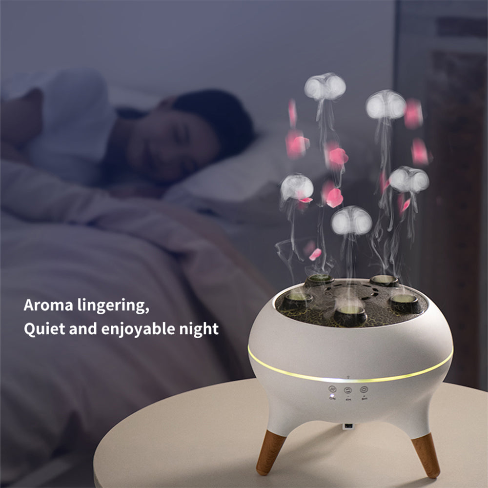 ZENQO™- 3D JELLYFISH FLAME AROMATHERAPY DIFFUSER