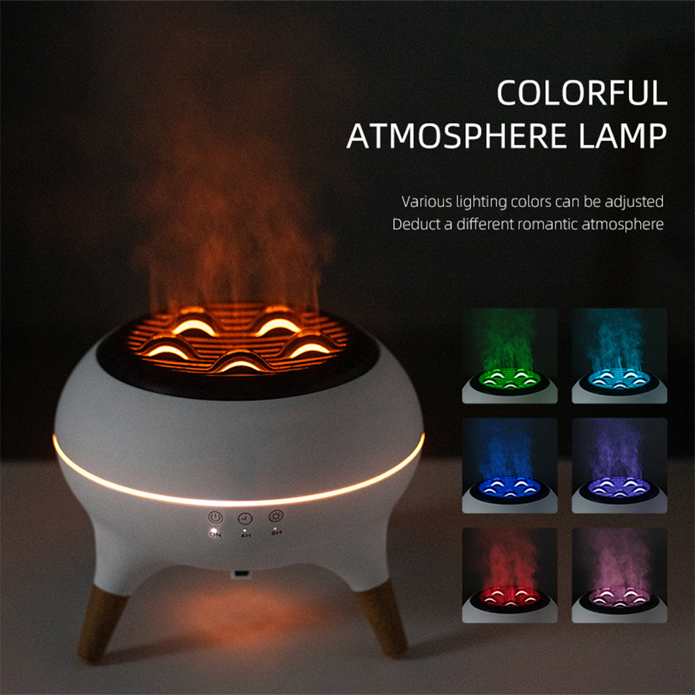 ZENQO™- 3D JELLYFISH FLAME AROMATHERAPY DIFFUSER