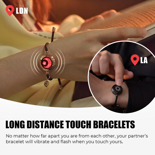 ZENQO™ – LONG DISTANCE TOUCH BRACELETS FOR COUPLES