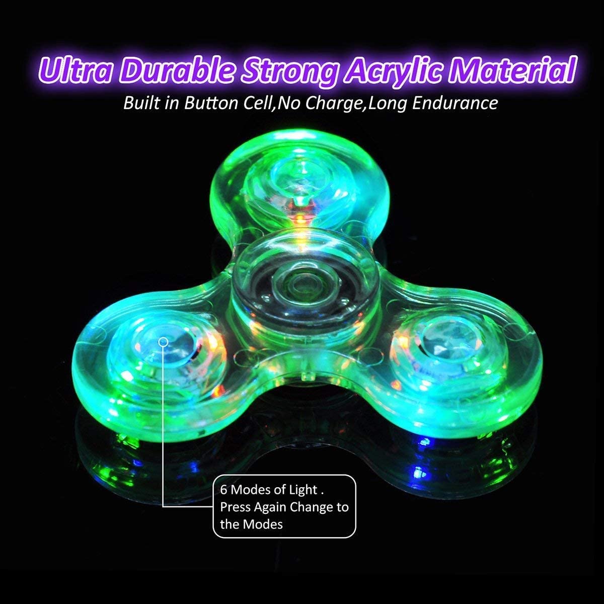 ZENQO™-LED Glow Fidget Spinner