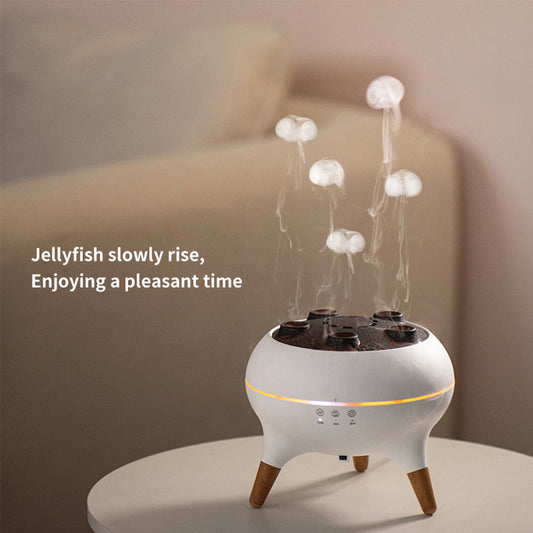 ZENQO™- 3D JELLYFISH FLAME AROMATHERAPY DIFFUSER