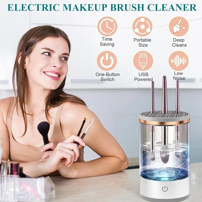 ZENQO™-Electric Makeup Brush Cleaner