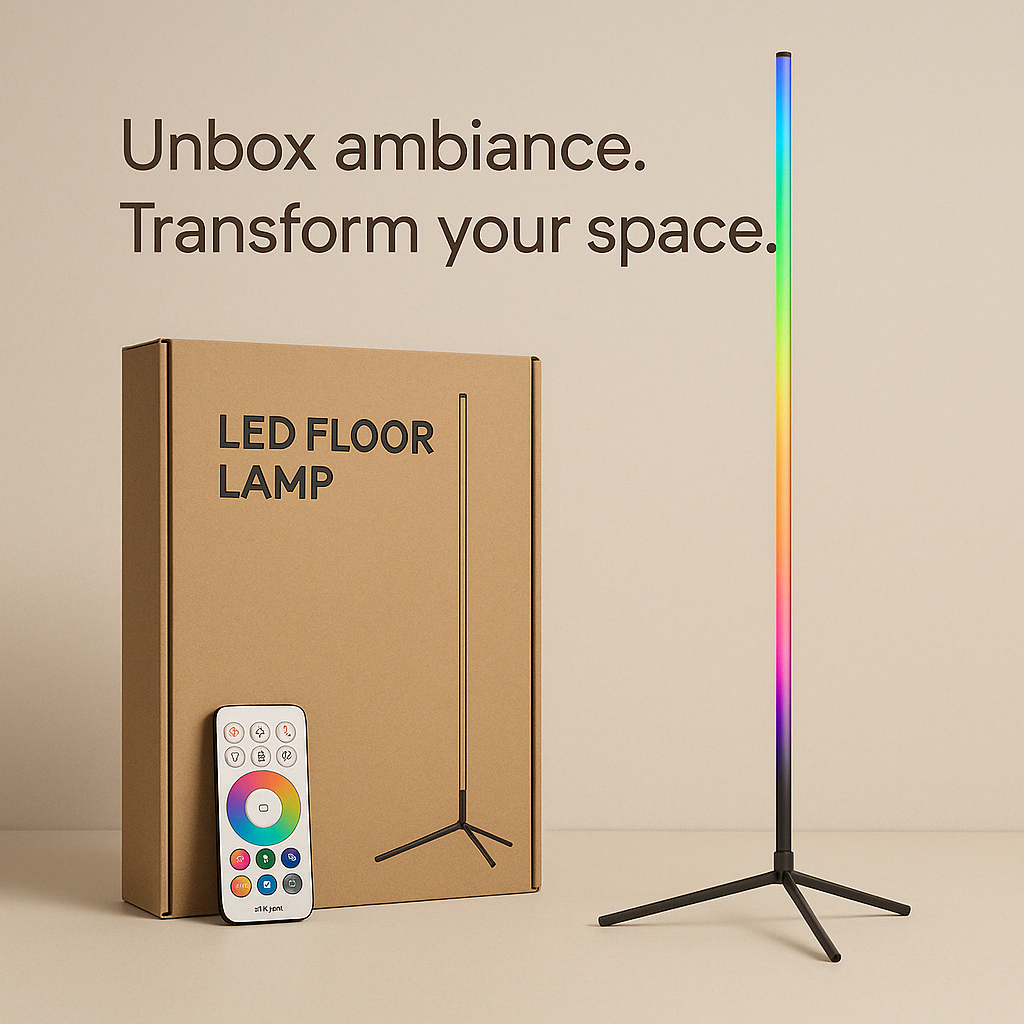 ZENQO™-LED Corner Floor Lamp
