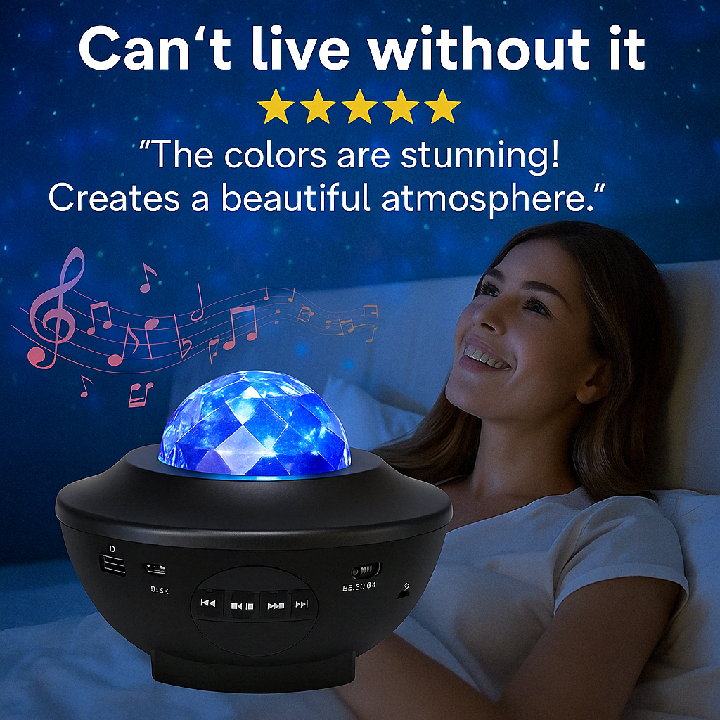 ZENQO™-Galaxy Projector Lamp