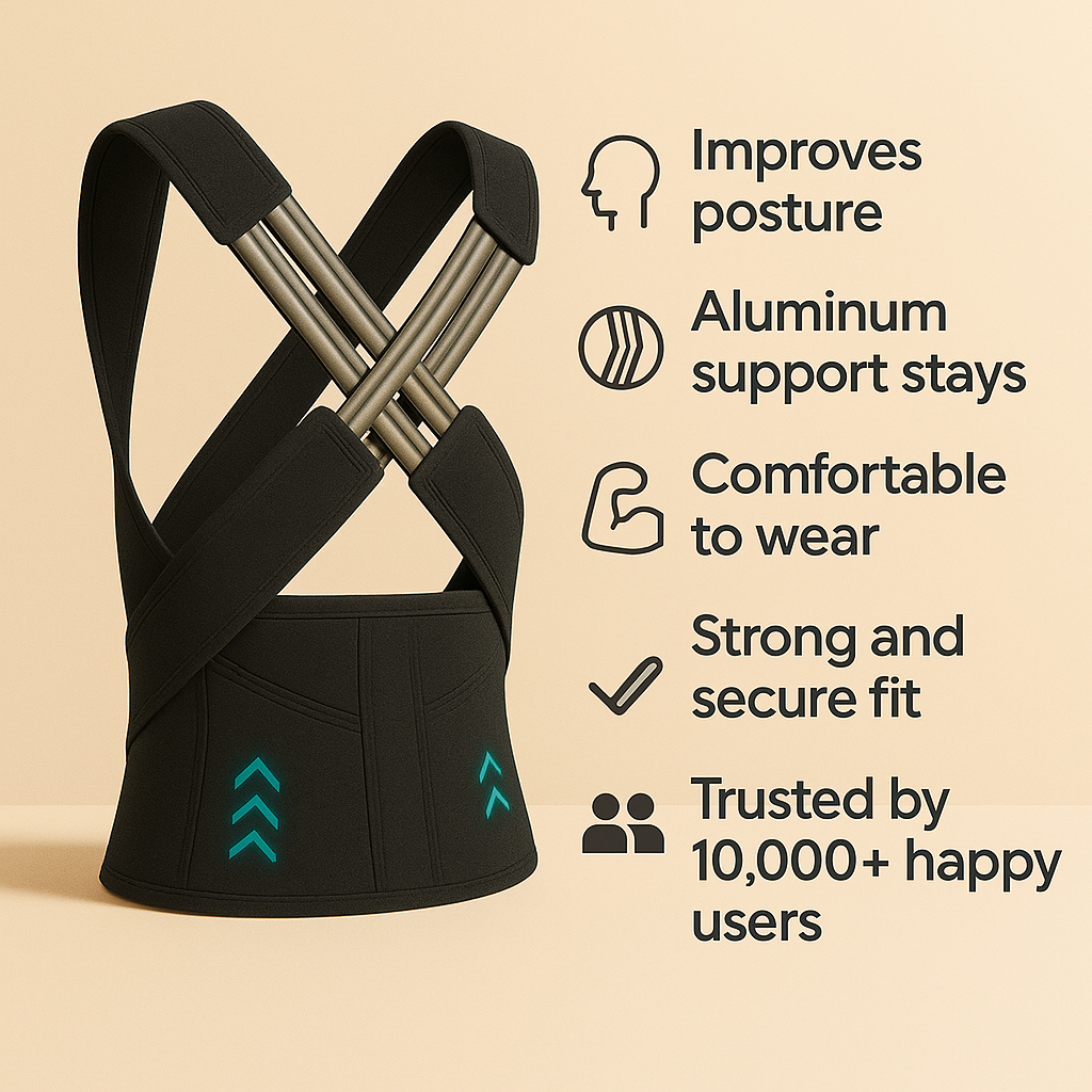ZENQO™-Posture Corrector Brace for Men and Women