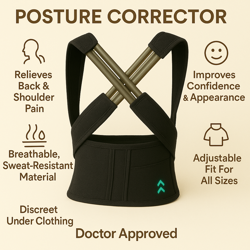 ZENQO™-Posture Corrector Brace for Men and Women