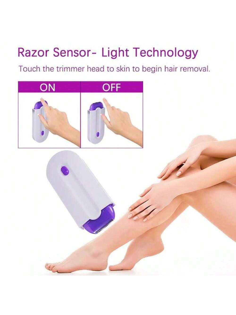 ZENQO™ – Finishing Touch Painless Epilator