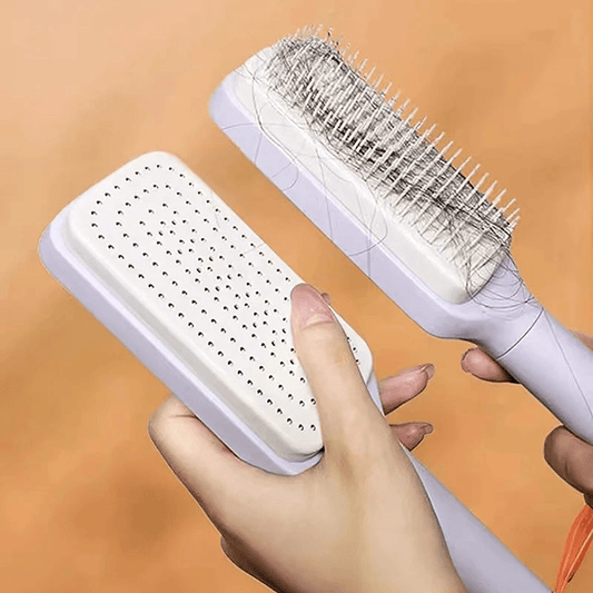 ZENQO™-SELF CLEANING HAIR COMB (IMPORTED)