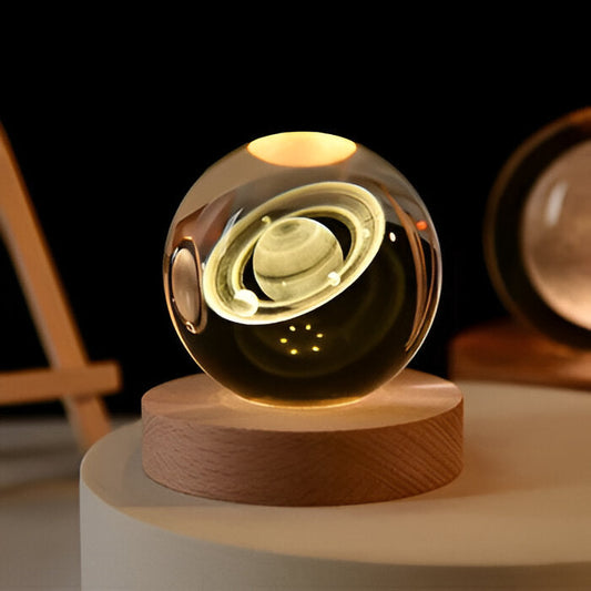 ZENQO™-Night Light Galaxy Crystal Ball Lamp